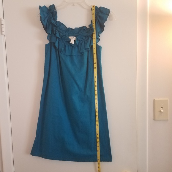 Loft Blue Shift Dress - Picture 3 of 7